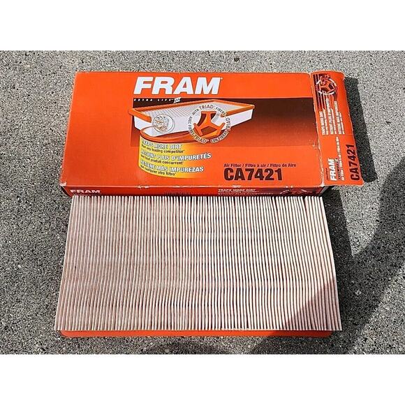 FRAM CA7421 Extra Guard Pleated AIR FILTER Flexible Panel Car Truck CA 7421 New - Picture 2 of 8